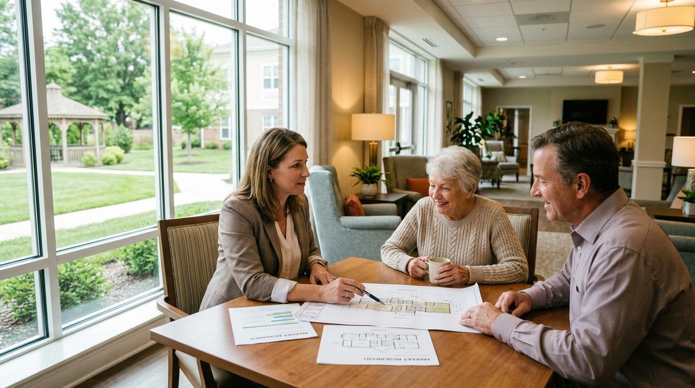 Checklist and planning documents for launching an assisted living home development project.